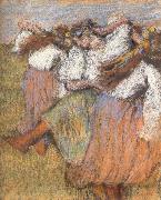 Russian Dancers Edgar Degas